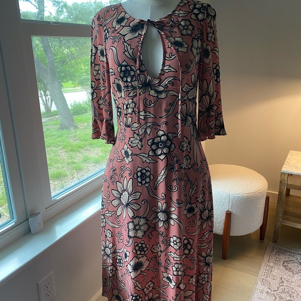 For Love and Lemons pink dress, size Medium